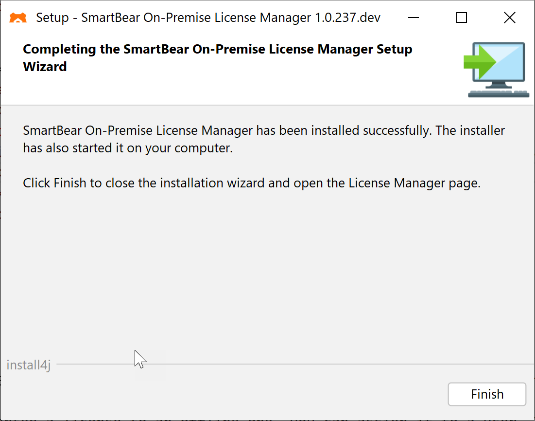 On-Premise License Server - Last step On-Premise License Server - Last step