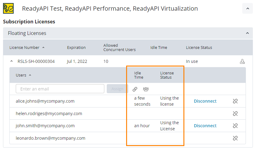 Check if license is in use Check if license is in use