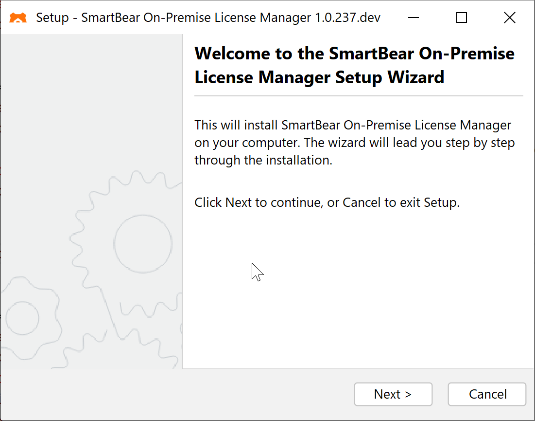 On-Premise License Server - First Step On-Premise License Server - First Step
