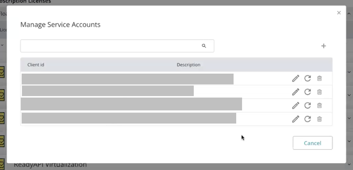 sevice accounts window sevice accounts window