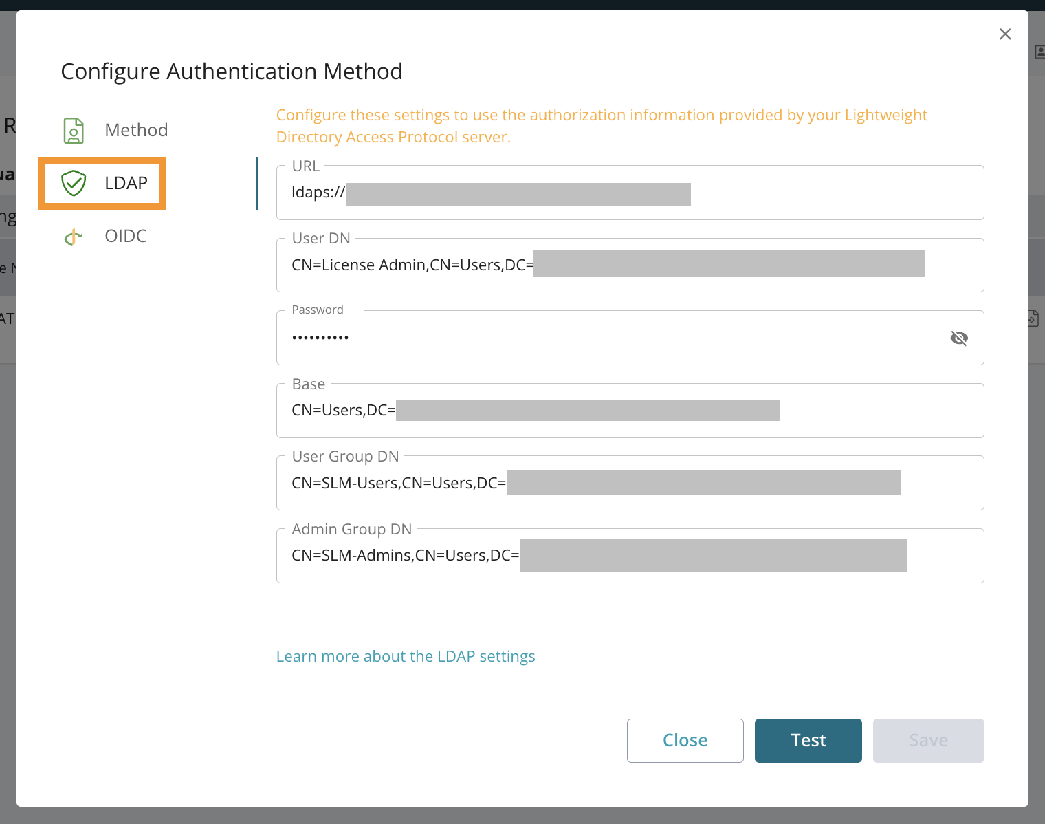 LDAP Authentication LDAP Authentication
