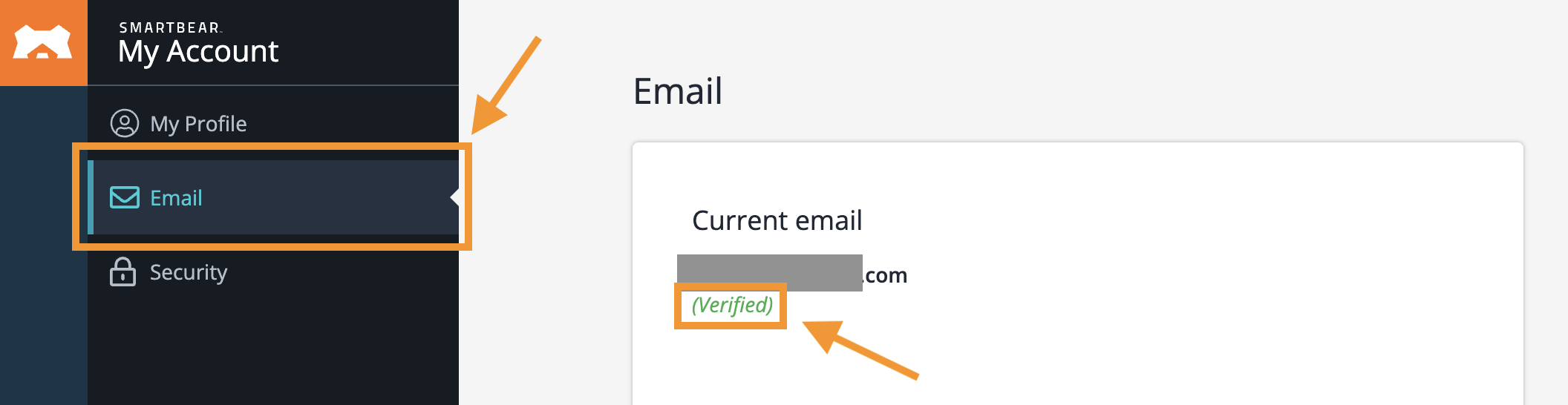 Email verification Email verification